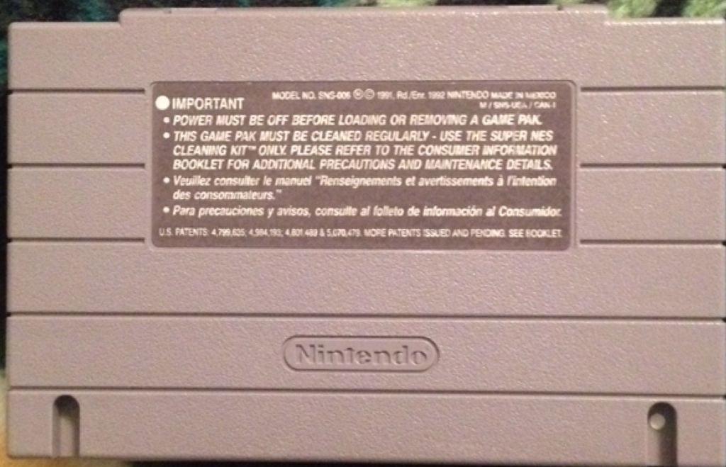 Marvel Super Heroes in War of the Gems - Nintendo Super Nintendo Entertainment System (SNES) video game collectible - Main Image 2
