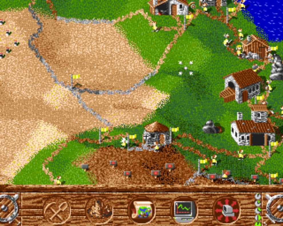 Die Siedler - Commodore Amiga (Blue Byte - 1-2) video game collectible [Barcode 4014092000462] - Main Image 2