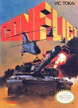 Conflict - Nintendo Entertainment System (NES) (Vic Tokai) video game collectible - Main Image 1