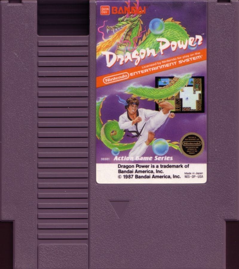 Dragon Power - Nintendo Entertainment System (NES) (Bandai - 1) video game collectible - Main Image 4