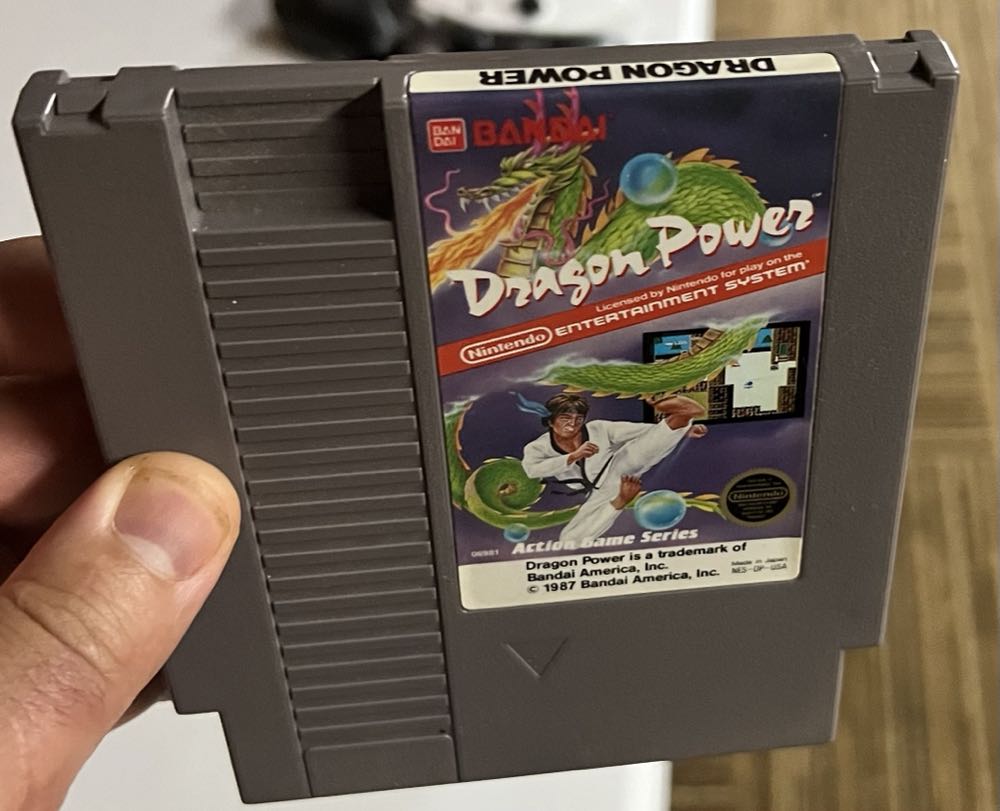 Dragon Power - Nintendo Entertainment System (NES) (Bandai - 1) video game collectible - Main Image 4
