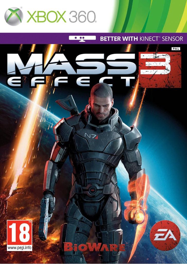 Mass Effect 3 - Microsoft Xbox 360 ((EA) Electronic Arts) video game collectible - Main Image 1