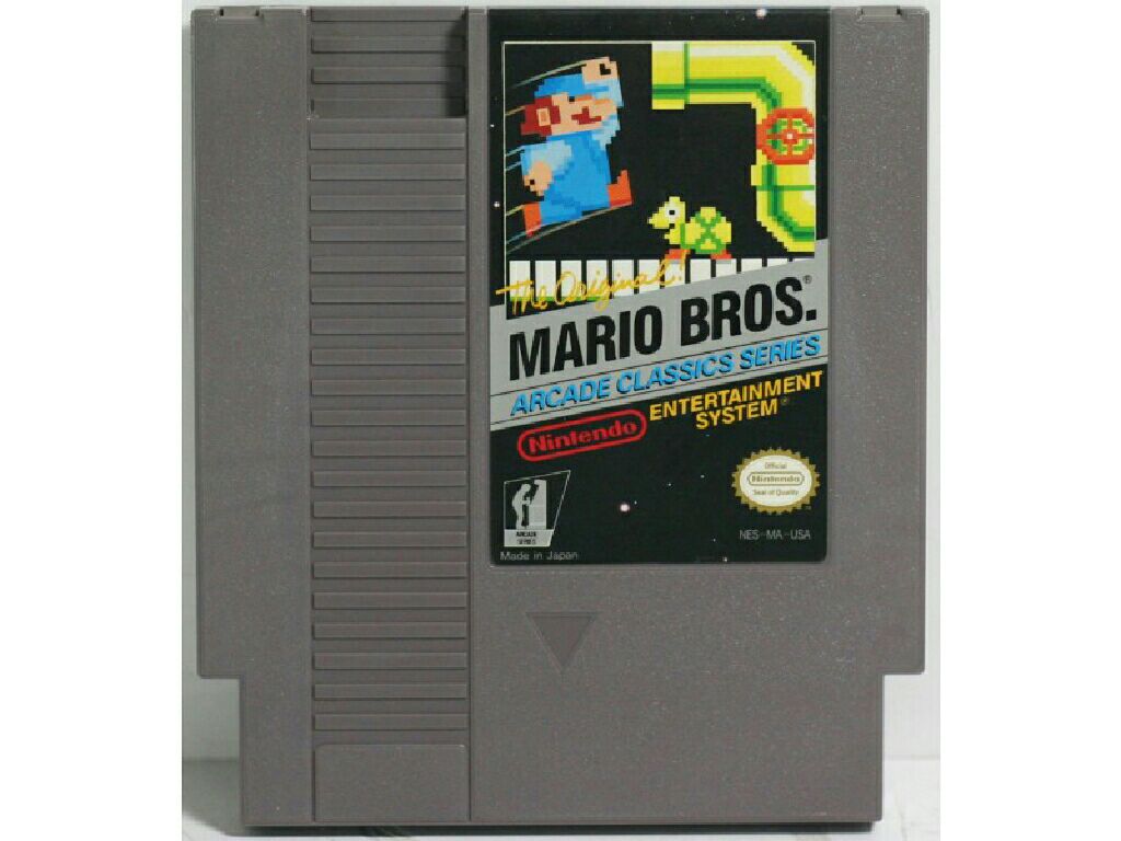 Mario Bros - Nintendo Entertainment System (NES) video game collectible - Main Image 1