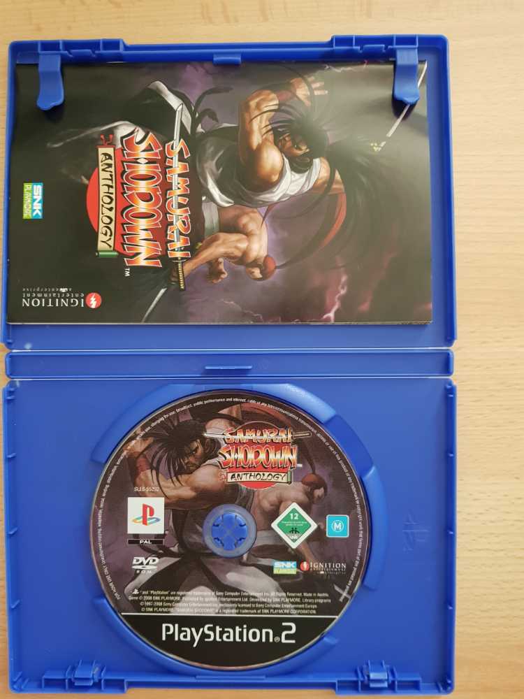 Samurai Shodown Anthology - Sony PlayStation 2 (PS2) video game collectible [Barcode 5060050947446] - Main Image 3