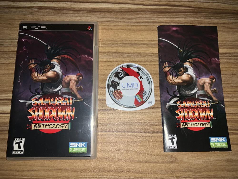 Samurai Shodown Anthology - Sony PlayStation Portable (PSP) (SNK Playmore - 2) video game collectible [Barcode 828862300027] - Main Image 3