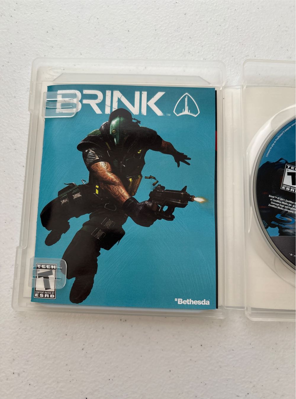 Brink - Sony PlayStation 3 (PS3) (Bethesda Softworks - 1) video game collectible [Barcode 093155117020] - Main Image 3