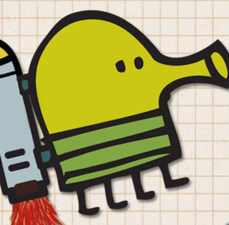 Doodle Jump - Apple iOS video game collectible - Main Image 1