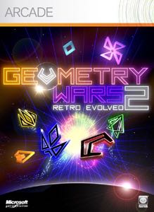 Geometry Wars Evolved 2 - Microsoft Xbox Live Arcade (XBLA) video game collectible - Main Image 1