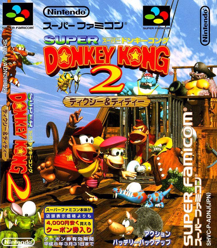 Donkey Kong 2 - Nintendo Super Famicom video game collectible - Main Image 1
