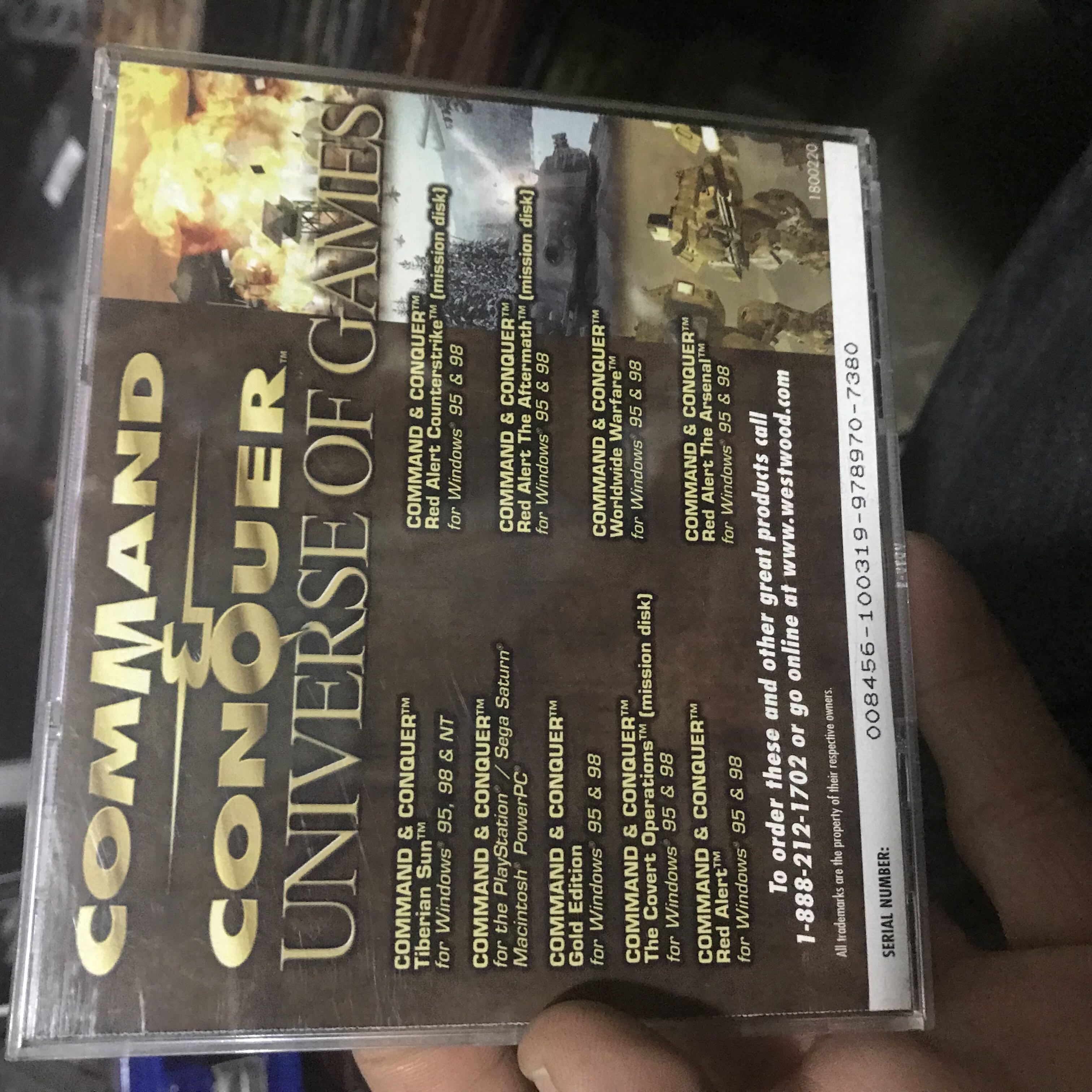 Command & Conquer: Tiberian Sun - PC video game collectible [Barcode 5030945028116] - Main Image 2