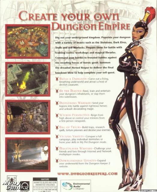 Dungeon Keeper 2 - PC video game collectible [Barcode 8717154491098] - Main Image 2