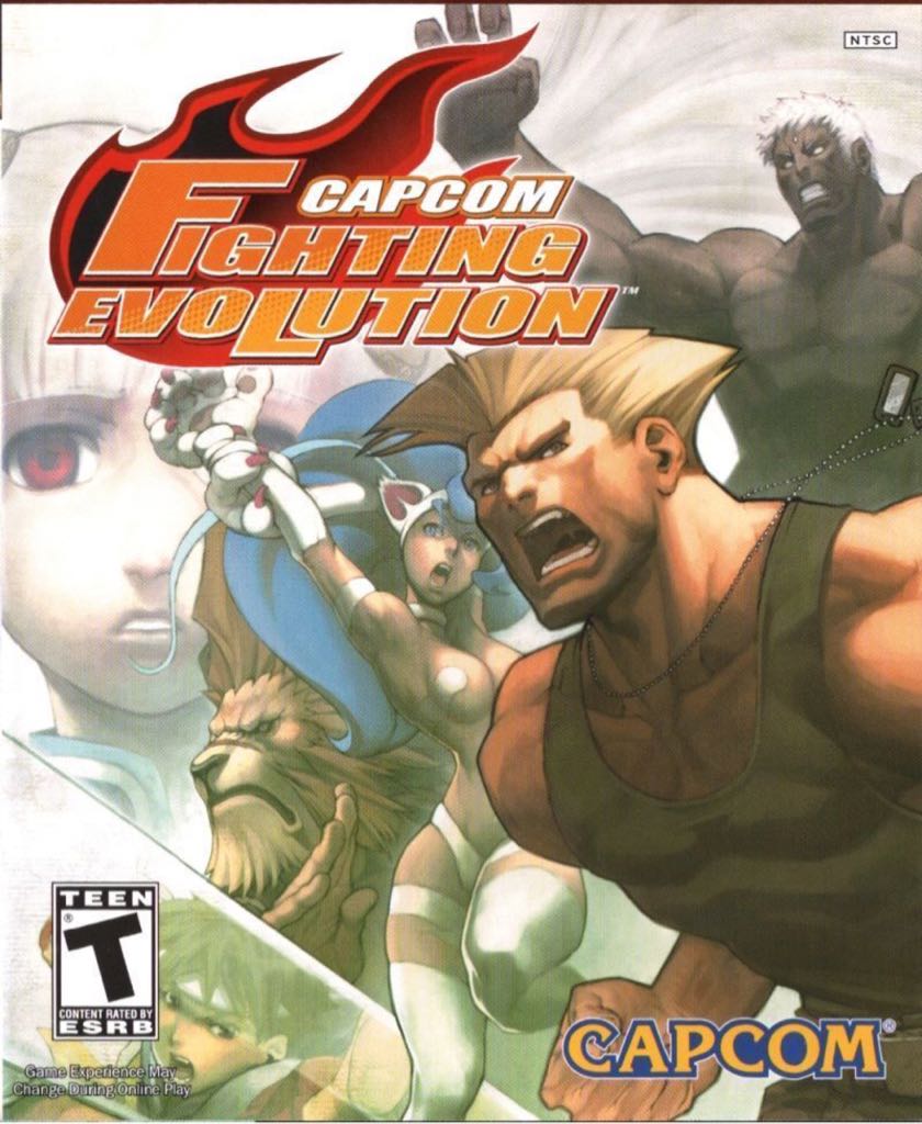 Capcom Fighting Evolution - Sony PlayStation VR video game collectible - Main Image 1