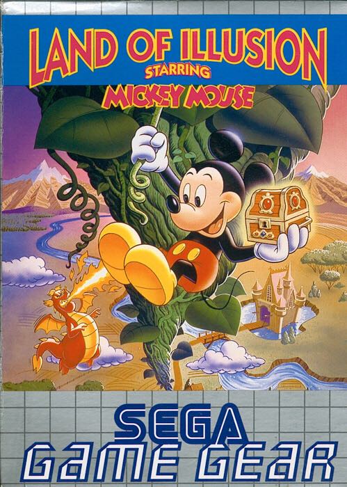 Land Of Illusion Starring Mickey Mouse - Sega Game Gear (Sega - 1) video game collectible - Main Image 1