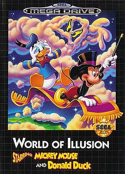 World Of Illusion Starring Mickey Mouse And Donald Duck - Sega Mega Drive video game collectible - Main Image 1