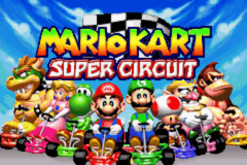 Mario Kart: Super Circuit - Nintendo Game Boy Advance (GBA) video game collectible - Main Image 2