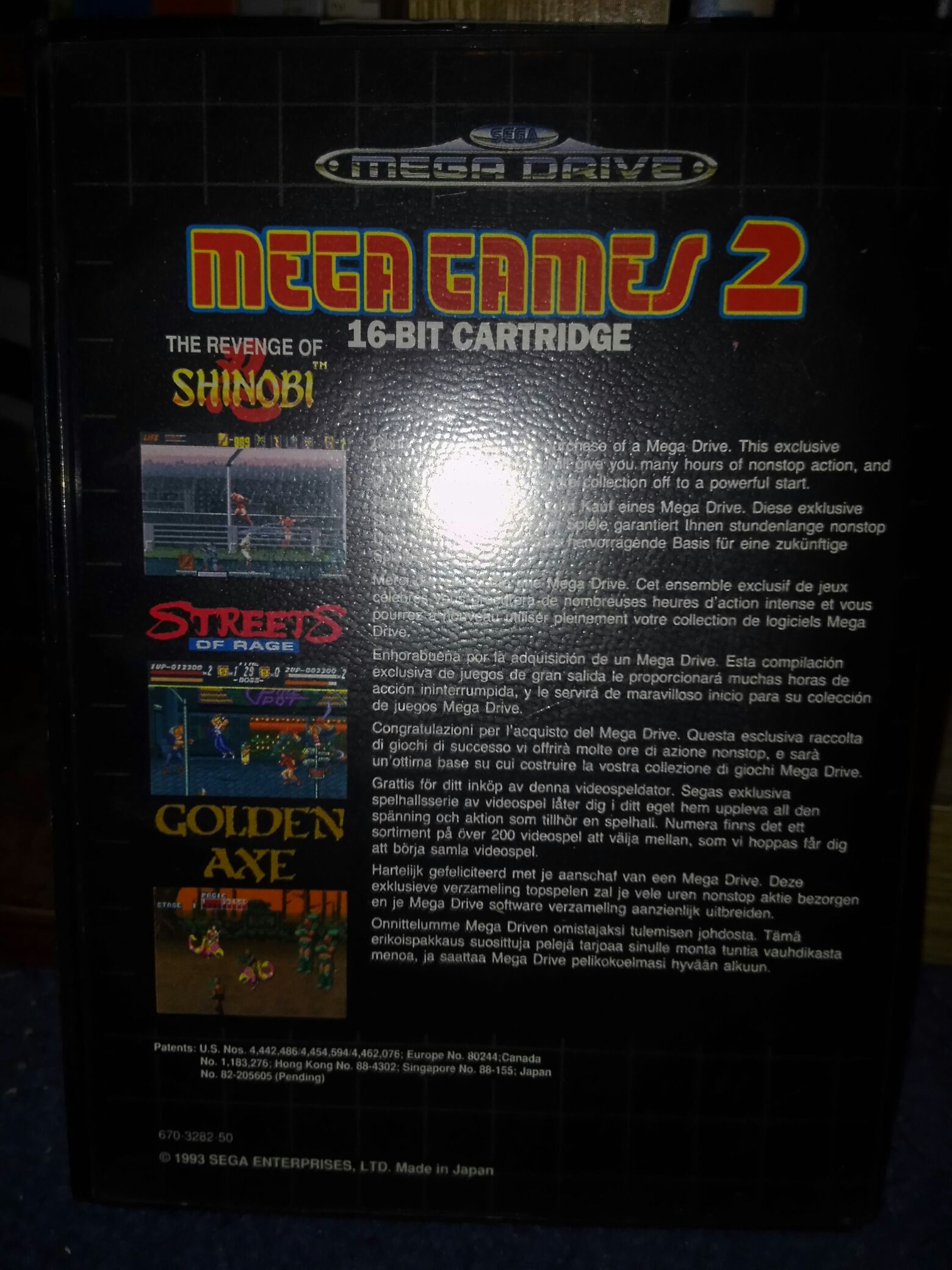 Mega Games 2 - Sega Megadrive video game collectible - Main Image 2