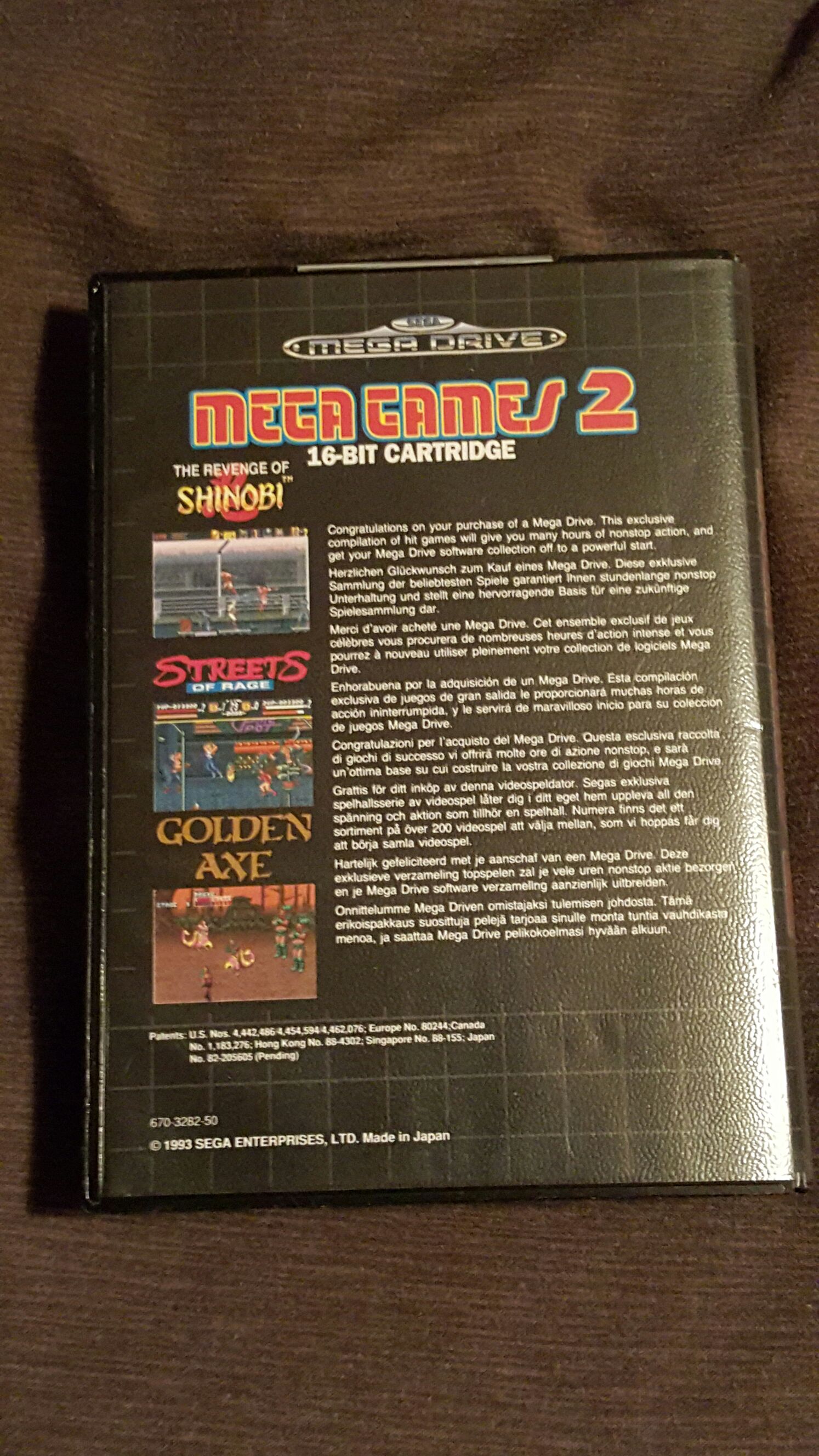 Mega Games 2 - Sega Mega Drive (Sega) video game collectible - Main Image 2