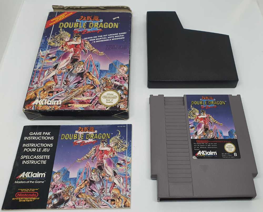 Double Dragon II: The Revenge - Nintendo Entertainment System (NES) (Technos Japan - 1-2) video game collectible - Main Image 3