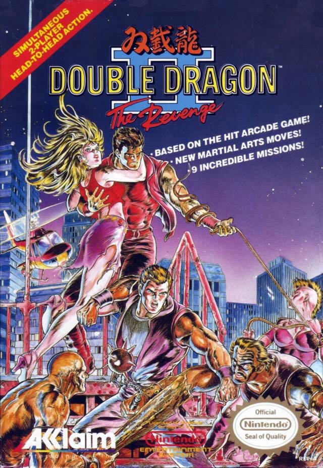 Double Dragon 2 - Nintendo Entertainment System (NES) video game collectible - Main Image 1