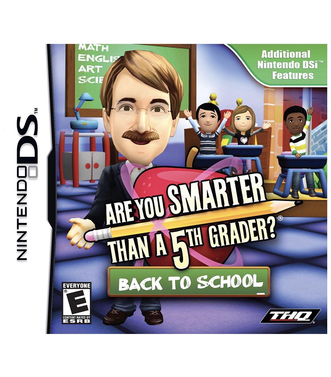 Are You Smarter Than A 5th Grader? Back To School - Nintendo DS (THQ - 1-2) video game collectible - Main Image 2