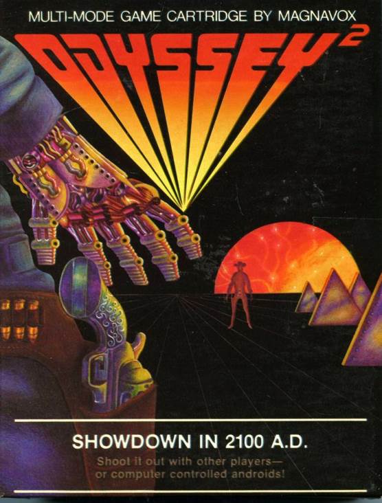 Showdown in 2100 A.D. - Magnavox Odyssey video game collectible - Main Image 1