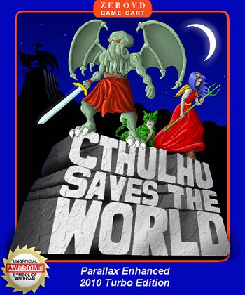 Cthulhu Saves The World - PC video game collectible - Main Image 1