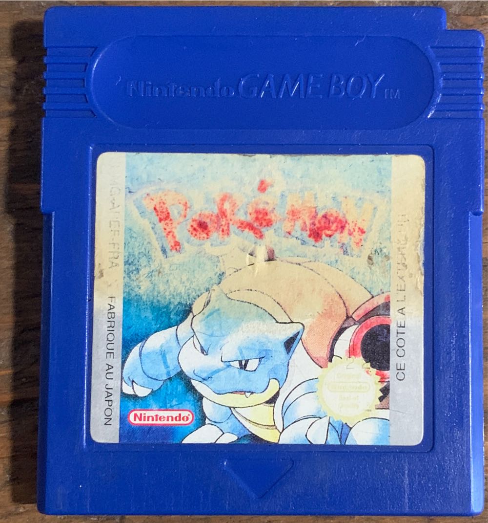 Pokemon Bleu - Nintendo Game Boy (Nintendo ) video game collectible - Main Image 2