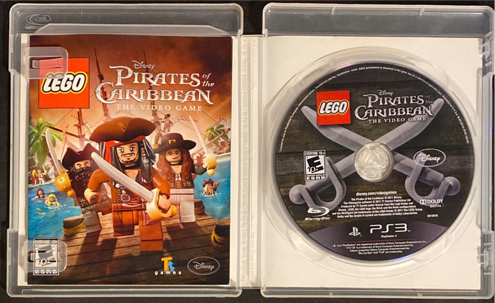 LEGO Pirates of the Caribbean: The Video Game - Sony PlayStation 3 (PS3) (Disney Interactive - 2) video game collectible [Barcode 712725021283] - Main Image 3