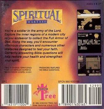 Spiritual Warfare - Nintendo Game Boy video game collectible - Main Image 2
