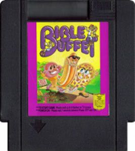 Bible Buffet - Nintendo Entertainment System (NES) (Wisdom Tree) video game collectible - Main Image 1