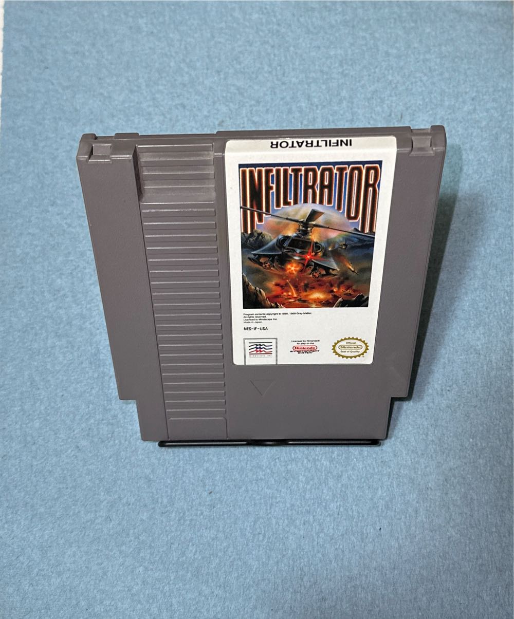 Infiltrator - Nintendo Entertainment System (NES) video game collectible - Main Image 3