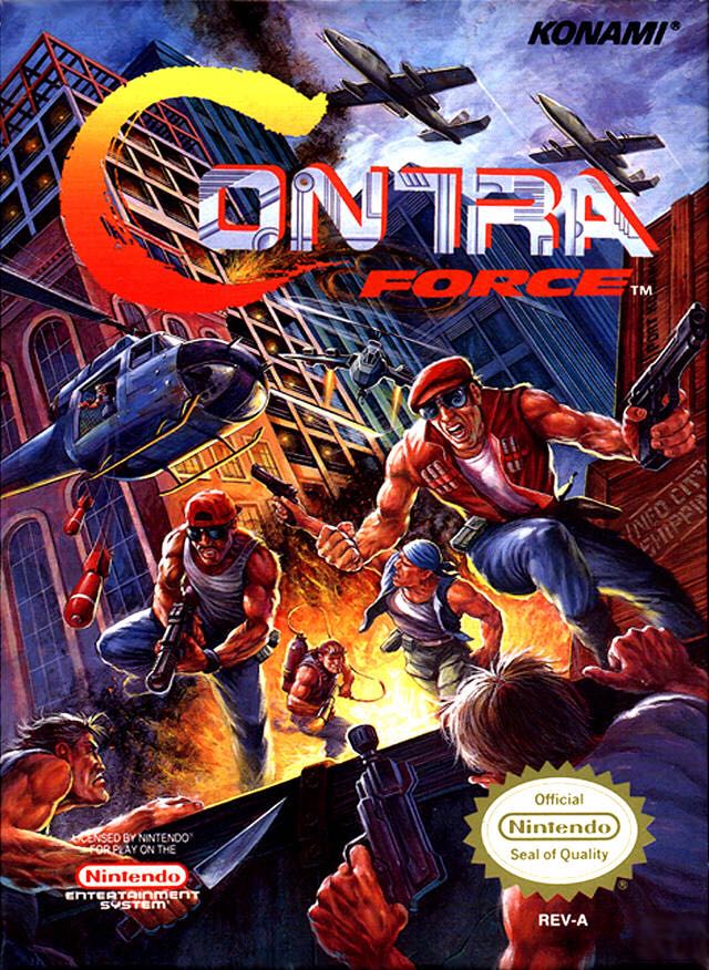 Contra Force - Nintendo Entertainment System (NES) video game collectible - Main Image 1