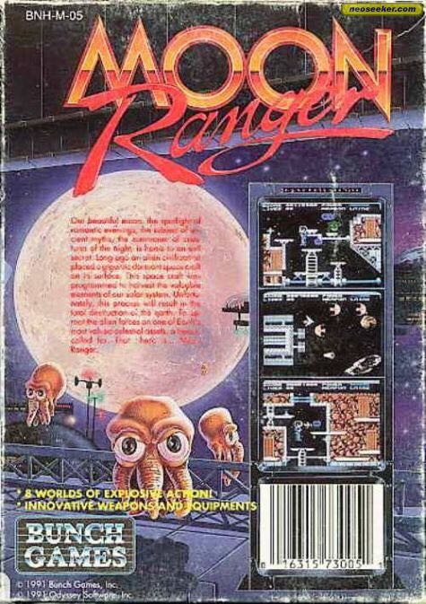 Moon Ranger - Nintendo Entertainment System (NES) video game collectible - Main Image 2