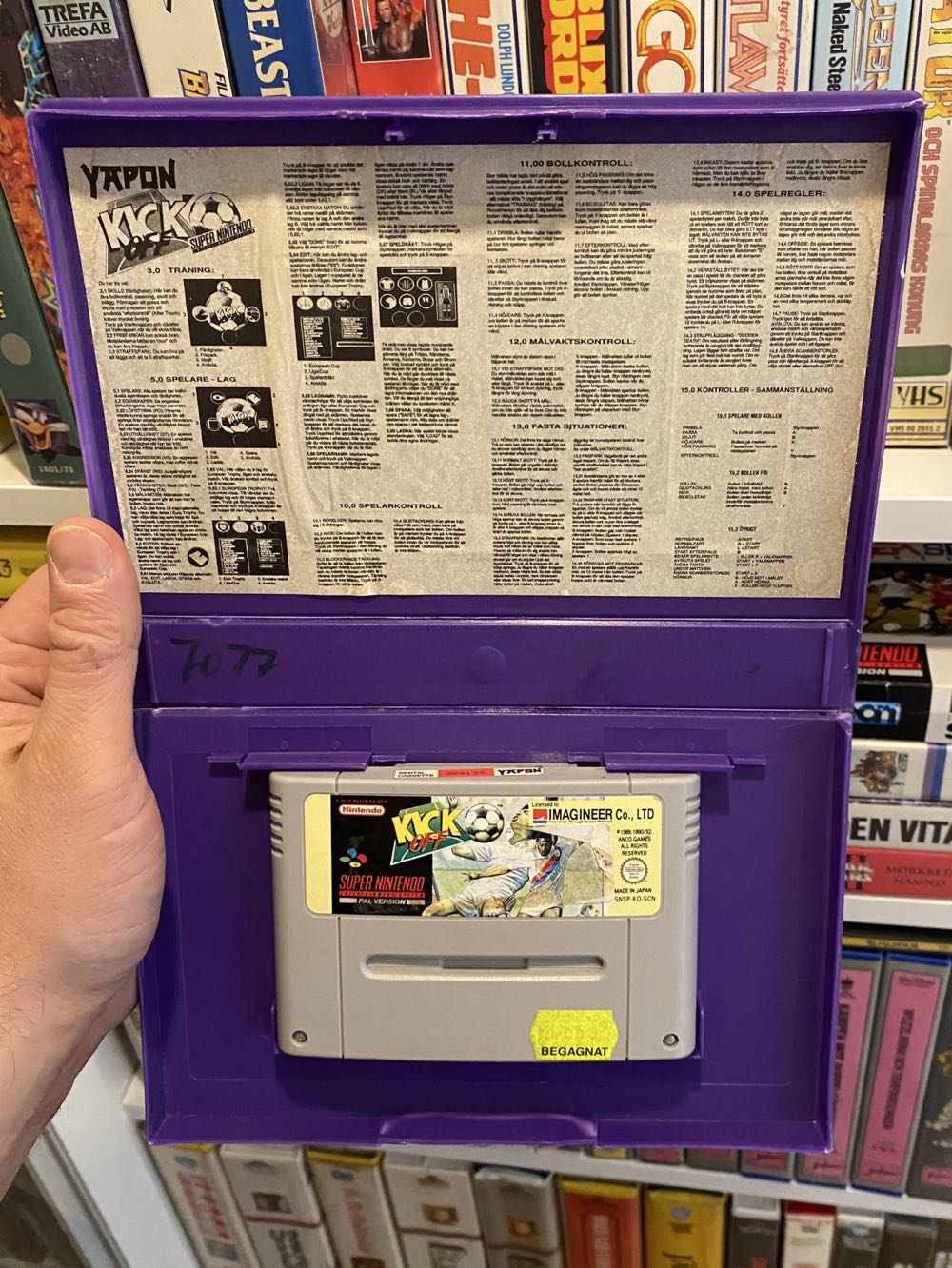 Kick Off - Nintendo Super Nintendo Entertainment System (SNES) (2) video game collectible [Barcode 745694001031] - Main Image 3