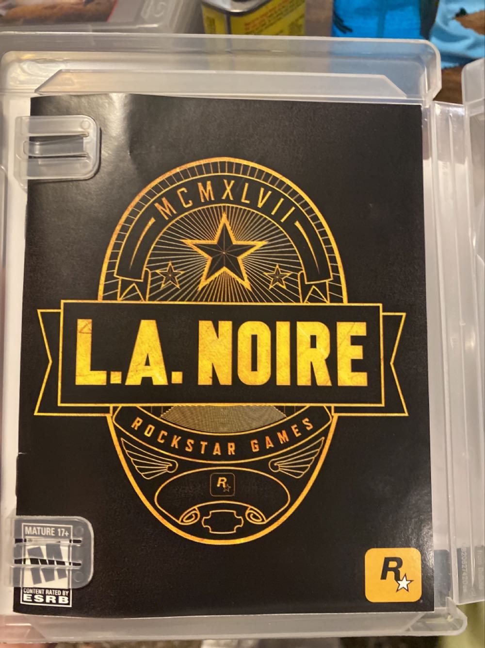 L.A. Noire - Sony PlayStation 3 (PS3) (Rockstar Games - 1) video game collectible [Barcode 710425470257] - Main Image 3