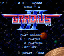 Gradius III - Nintendo Super Nintendo Entertainment System (SNES) (Konami - 2) video game collectible - Main Image 3