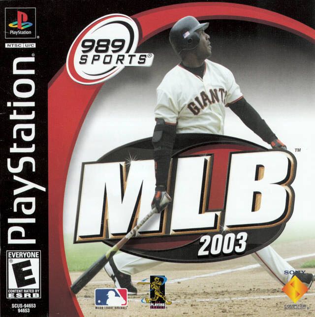 MLB 2003 - Sony PlayStation video game collectible - Main Image 1