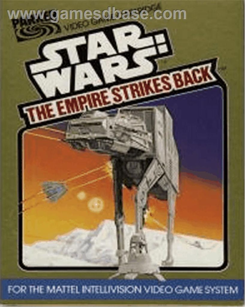 Star Wars The Empire Strikes Back - Intellivision video game collectible - Main Image 1