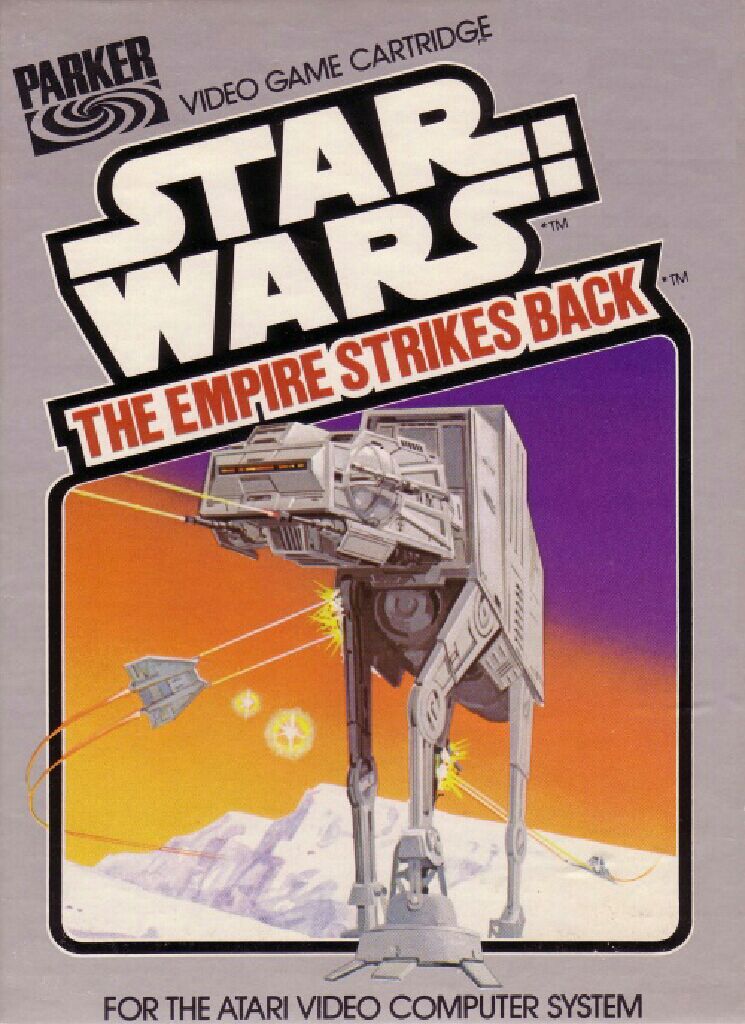 Star Wars The Empire Strikes Back - Atari 2600 video game collectible - Main Image 1