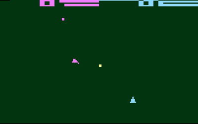 Space War (Text Label) - Atari 2600 video game collectible - Main Image 2