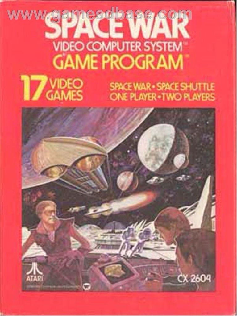 Space War - Atari 2600 (Atari) video game collectible - Main Image 1