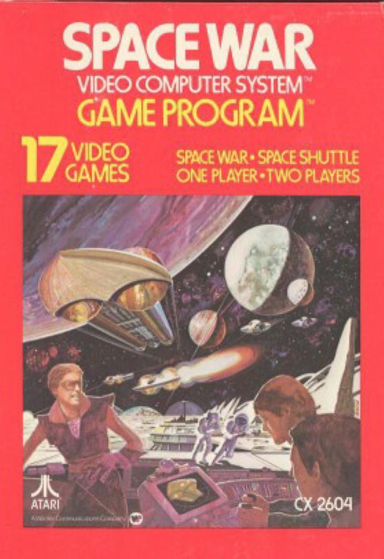 Space War - Atari 2600 video game collectible - Main Image 1