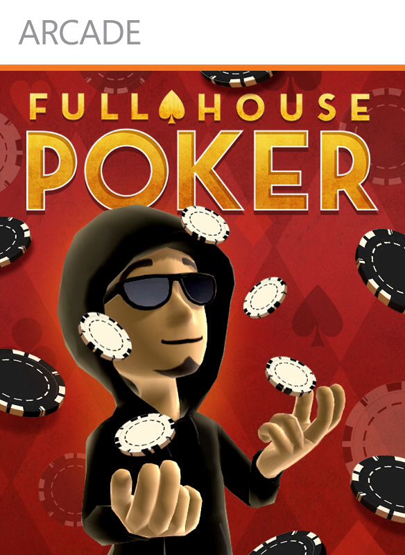 Full House Poker - Microsoft Xbox 360 video game collectible - Main Image 1