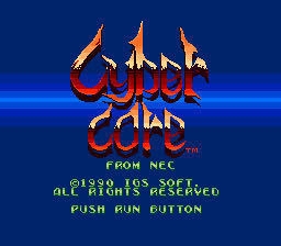 Cyber-Core - NEC TurboGrafx-16 (NEC - 1 player) video game collectible - Main Image 3