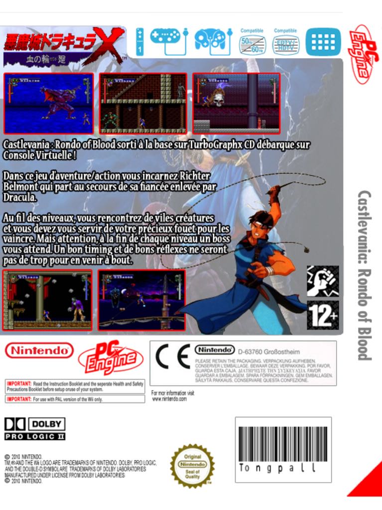 Castlevania: Rondo of Blood - PC Engine CD video game collectible - Main Image 2