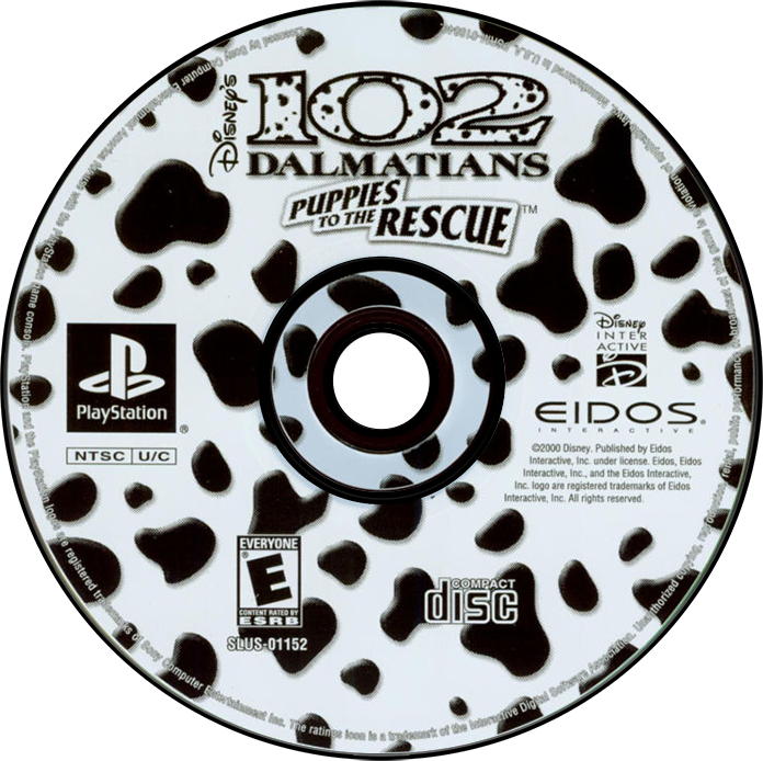 Disney’s 102 Dalmatians: Puppies To The Rescue - Sony PlayStation (Disney Interactive Studios - 1) video game collectible [Barcode 788687306836] - Main Image 3