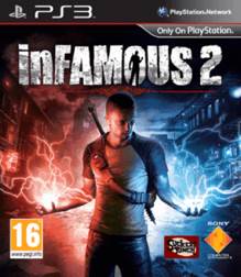 inFAMOUS 2 - Sony PlayStation Network (PSN) (Sony Computer Entertainment - 1) video game collectible - Main Image 2