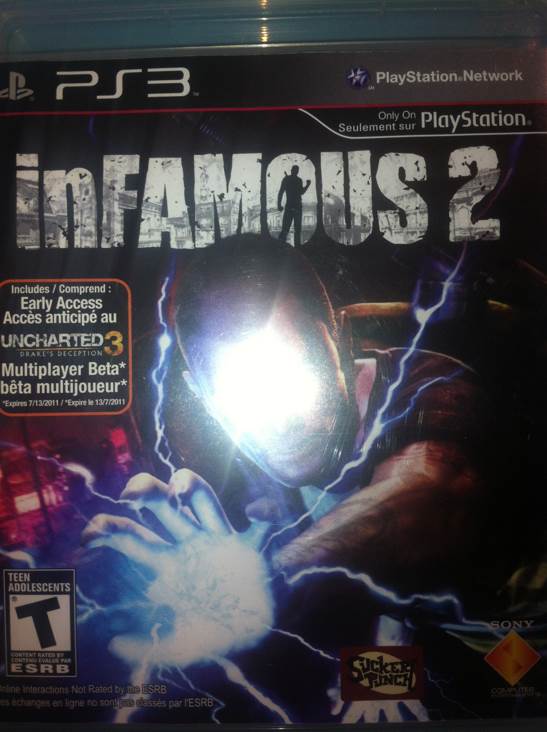 inFAMOUS 2 - Sony PlayStation 3 (PS3) video game collectible - Main Image 1