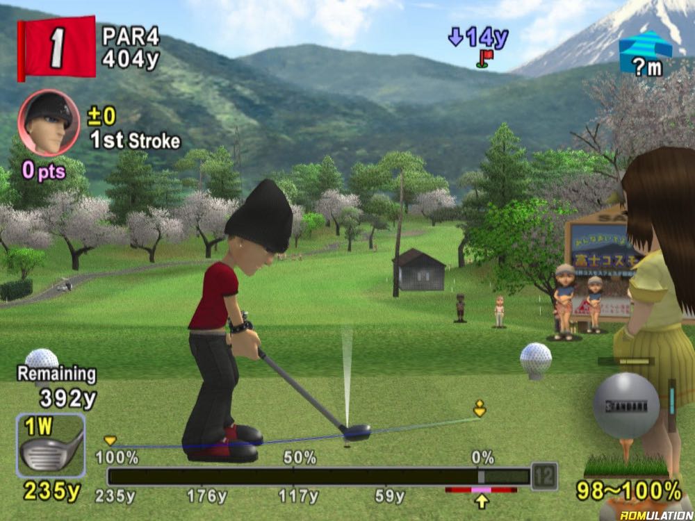 Hot Shots Golf: Fore! - Sony PlayStation 2 (PS2) (Sony Computer Entertainment - 4) video game collectible [Barcode 711719740124] - Main Image 3