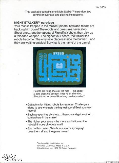 Night Stalker  video game collectible - Main Image 2